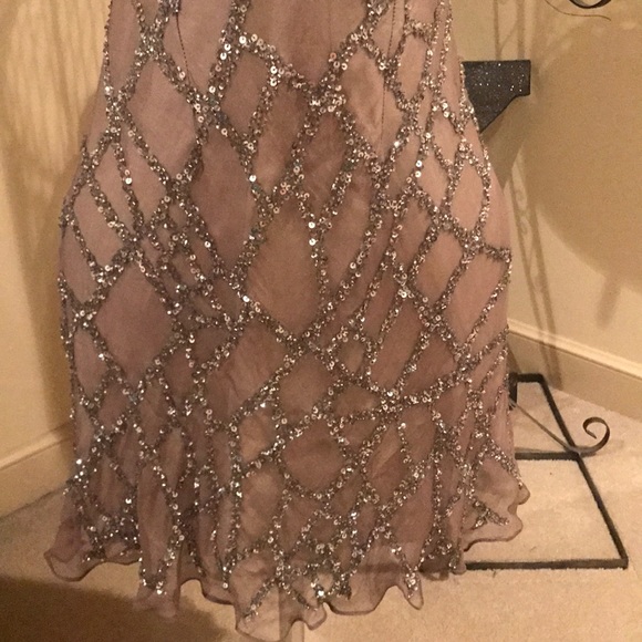 Gorgeous Hand Beaded Scala Cocktail Dress - Picture 3 of 6